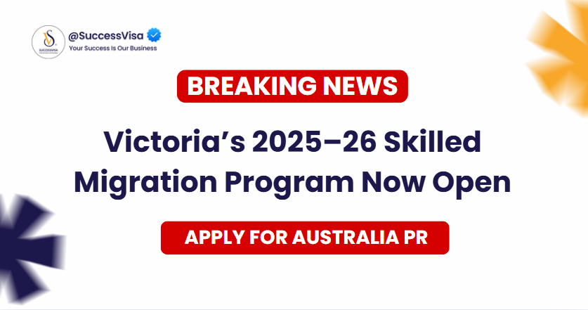 Victoria’s 2025–26 Skilled Migration Program Now Open – Apply for Australia PR