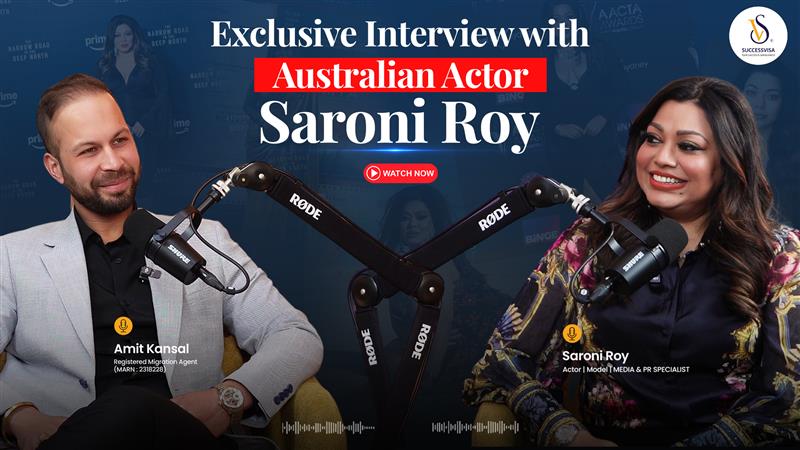 Exclusive Interview with Australian Actor Saroni Roy