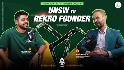 Study to Startup Reuben&rsquo;s Journey from UNSW to Rekro Founder